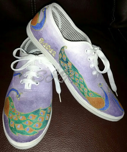 peacock shoes 2