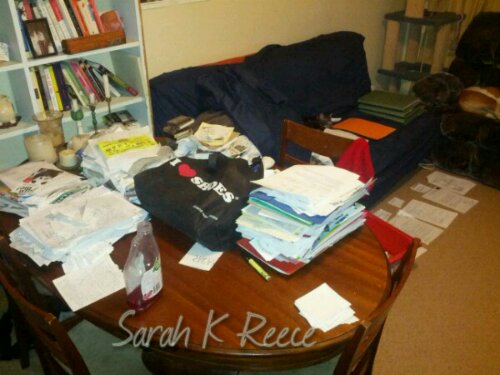 Sarah K Reece - paperwork .jpg image